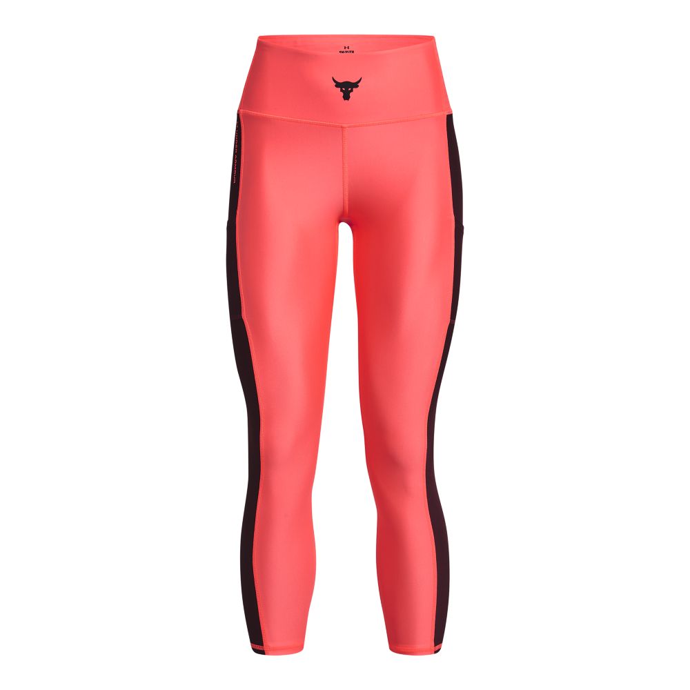 UA Pjt Rck Hg Ankle Lg Licra rosado de mujer para entrenamiento - A