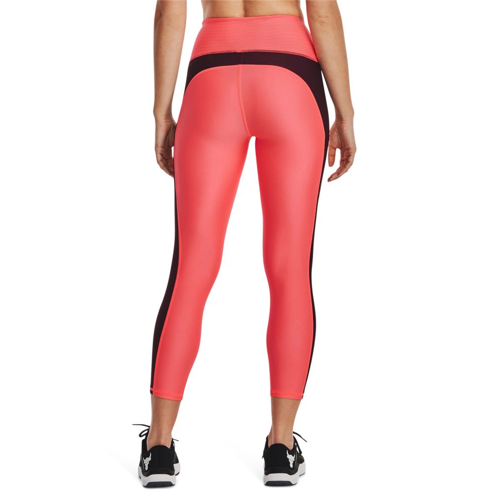 UA Pjt Rck Hg Ankle Lg Licra rosado de mujer para entrenamiento - A