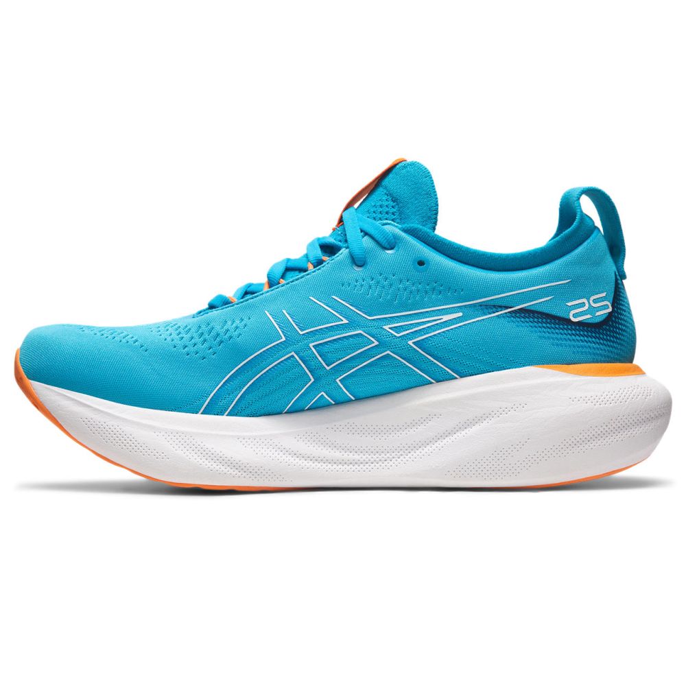 Asics Gel-Nimbus 25 Tenis azul de hombre para correr