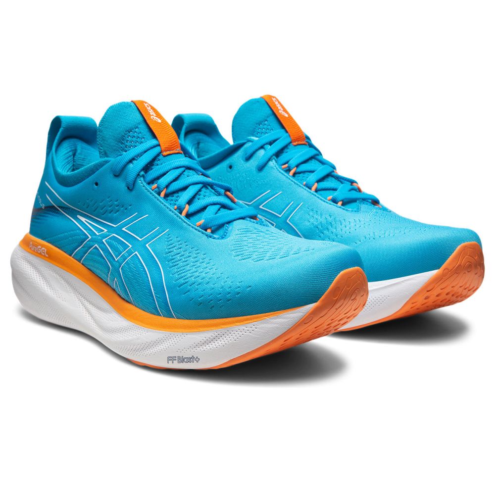 Asics Gel-Nimbus 25 Tenis azul de hombre para correr
