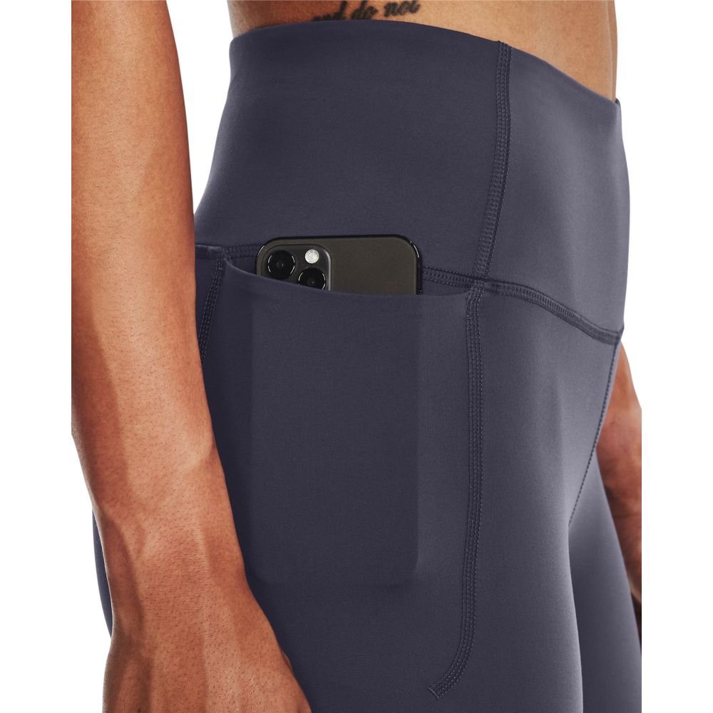 UA Idian Ankle Leg Licra morado de mujer para entrenamiento