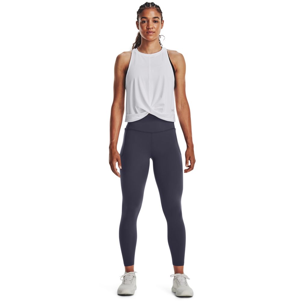 UA Idian Ankle Leg Licra morado de mujer para entrenamiento