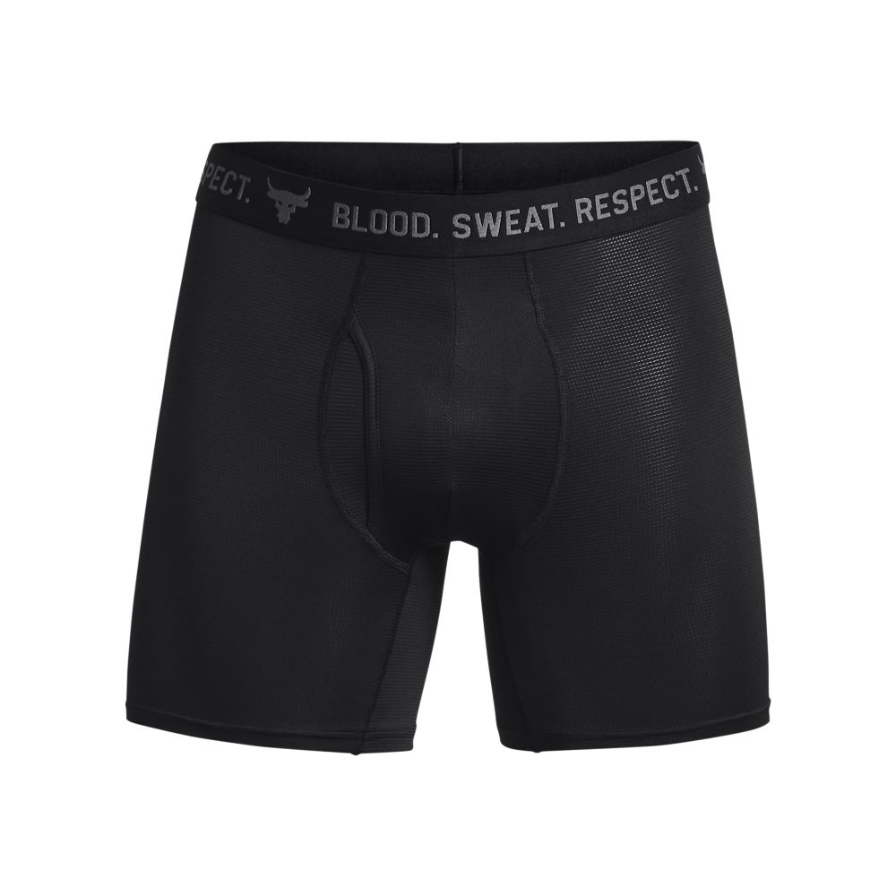 UA Ject Rock Ua Isochill 6In Ropa Interior negro de hombre para entrenamiento