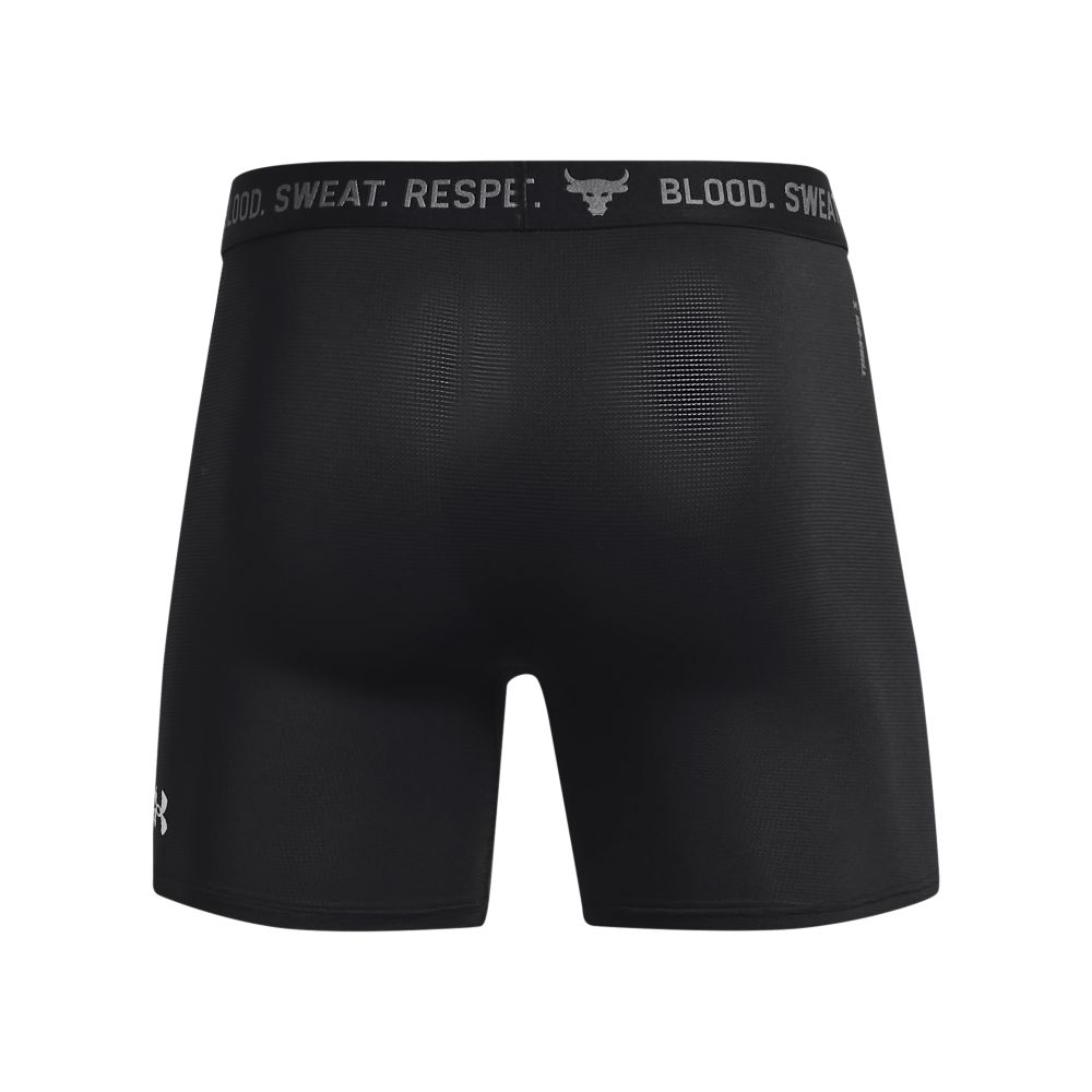 UA Ject Rock Ua Isochill 6In Ropa Interior negro de hombre para entrenamiento