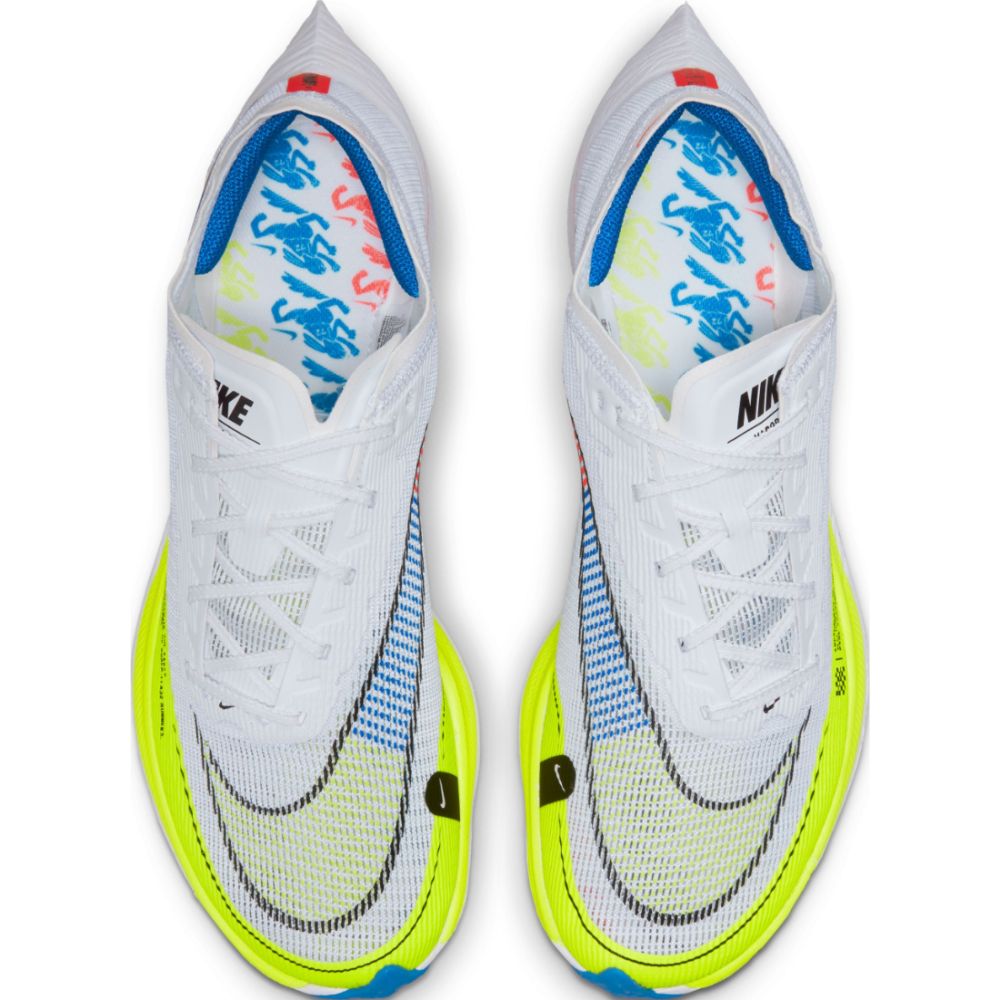 Nike Zoomx Vaporfly Next% 2 Tenis blanco de hombre para correr