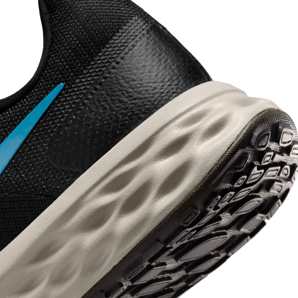 Nike Revolution 6 Nn Tenis negro de hombre para correr