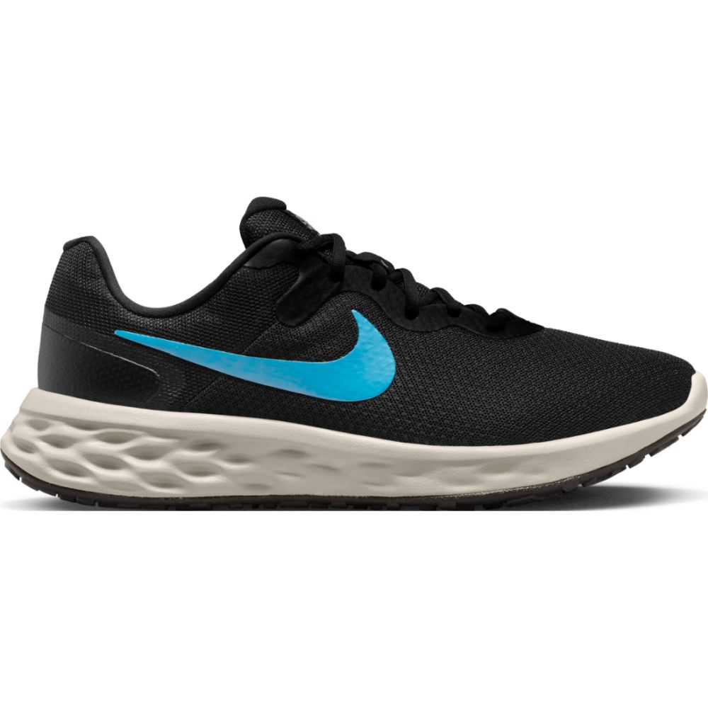 Nike Revolution 6 Nn Tenis negro de hombre para correr