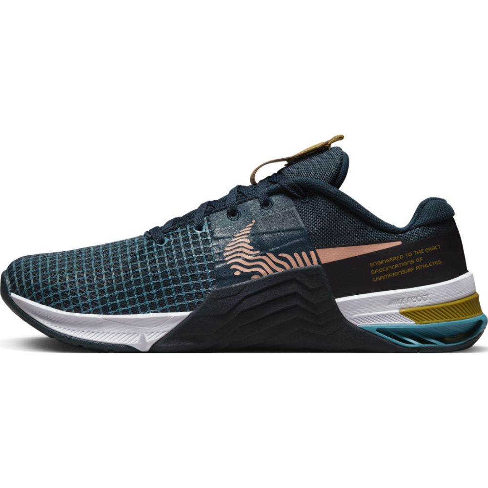 Nike Metcon 8 Tenis azul de hombre para entrenamiento