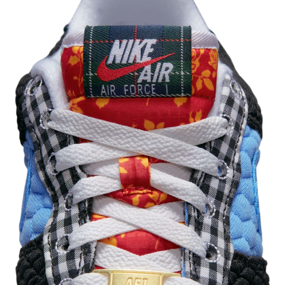 Nike Air Force 1 Lv8 Bg Md Tenis negro de niño lifestyle