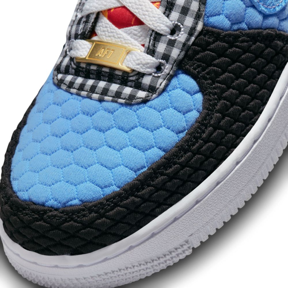 Nike Air Force 1 Lv8 Bg Md Tenis negro de niño lifestyle