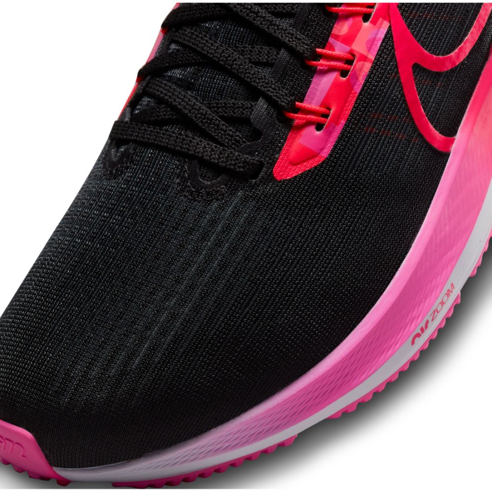 Nike Air Zoom Pegasus 39 Tenis negro de mujer para correr