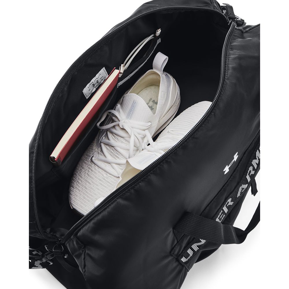 UA Favorite Duffle Maletín negro de mujer para entrenamiento