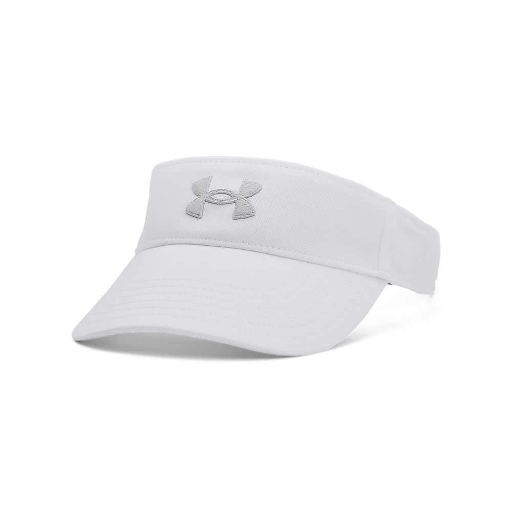 UA En"S Ua Blitzing Visor Visera blanco de mujer para entrenamiento