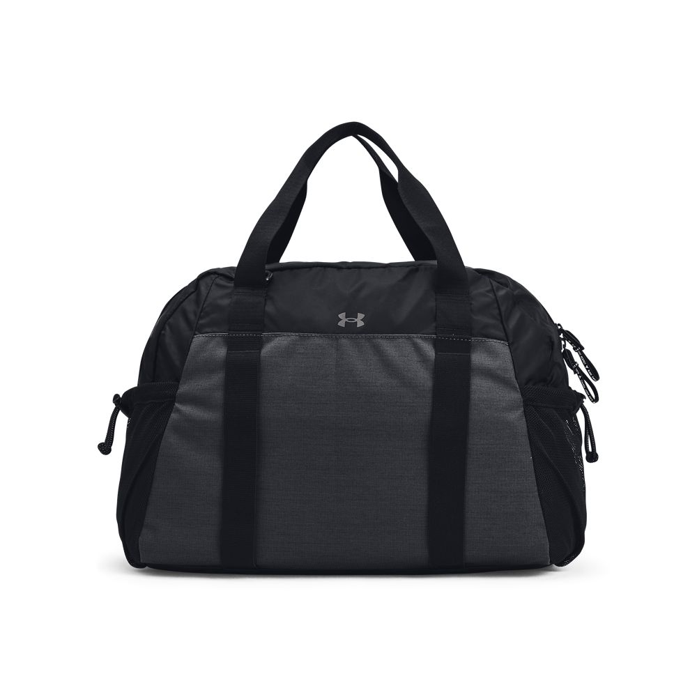 UA Project Rock Gym Bag Sm Maletín negro de hombre para entrenamiento