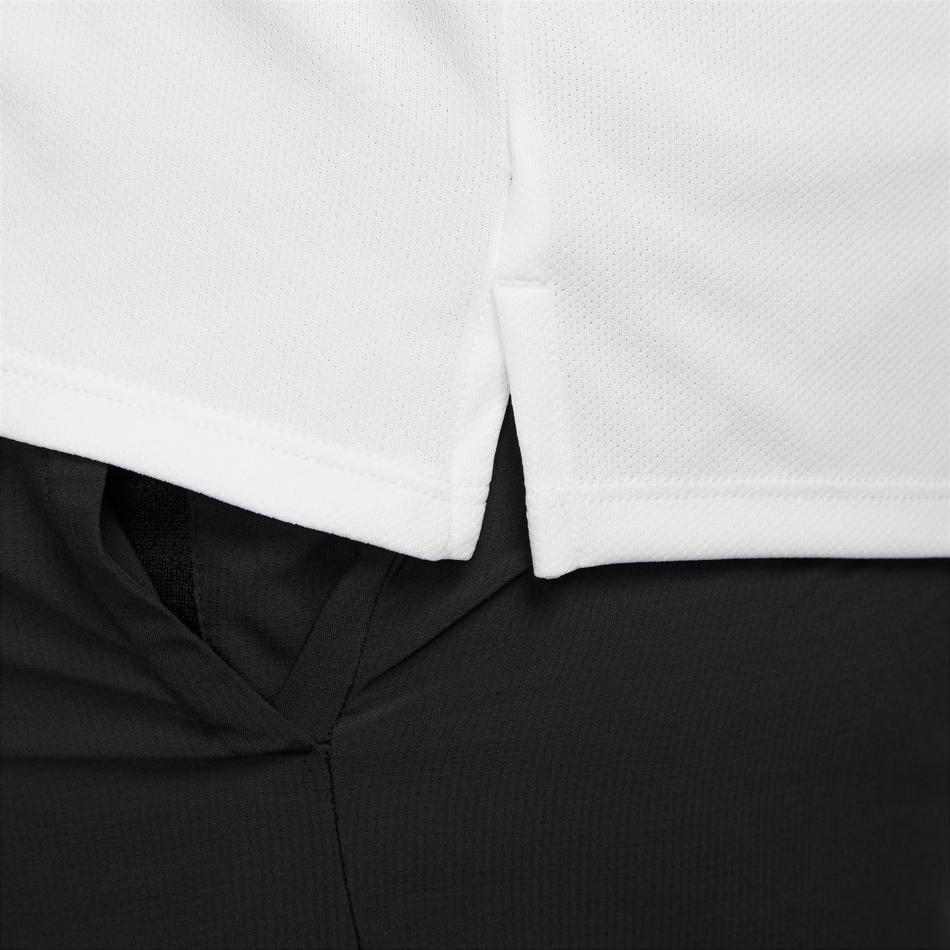 Nike M Nk Df Miler Ss Camiseta Manga Corta blanco de hombre para correr