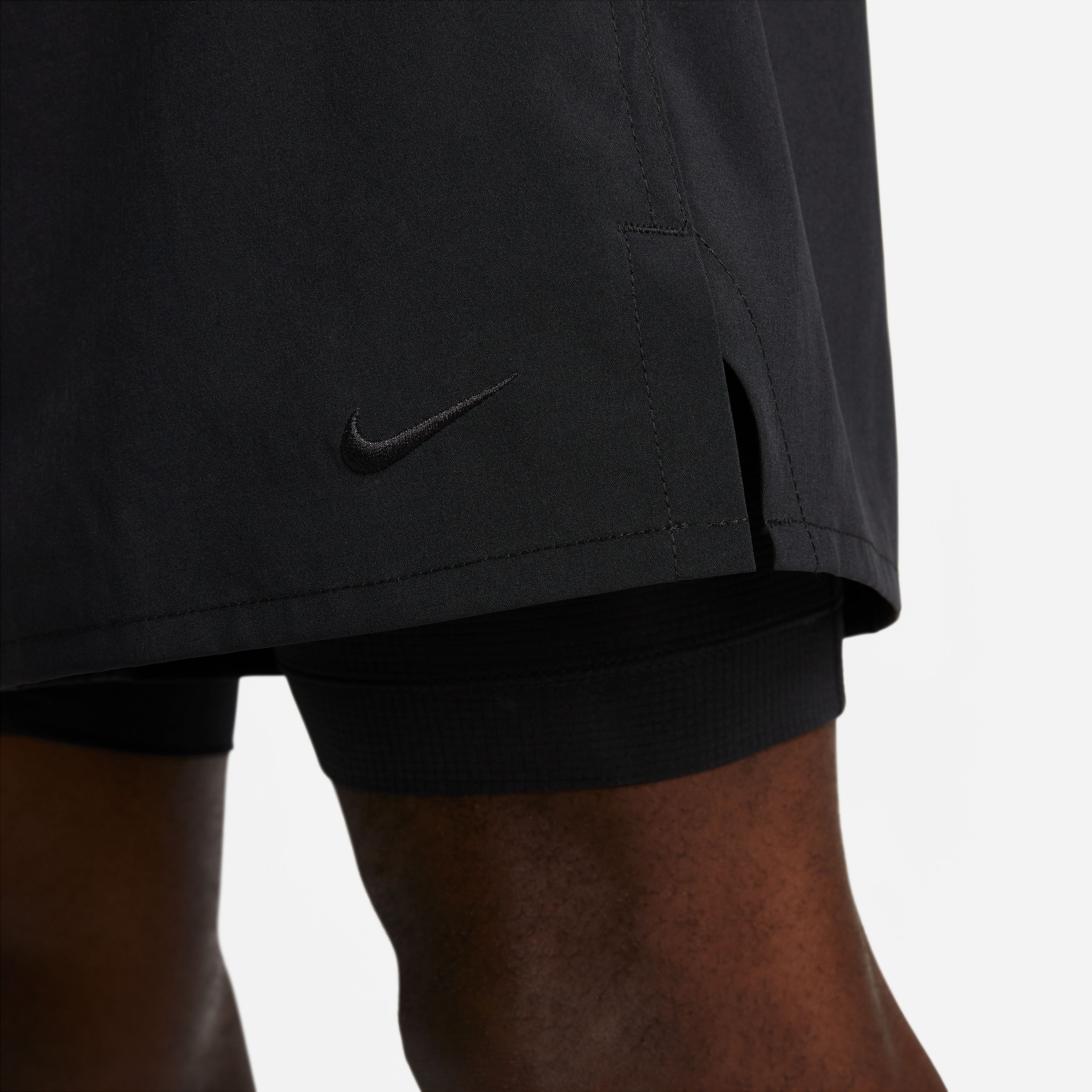 Nike M Nk Df Unlimited Wvn 7In 2In1 Pantaloneta negro de hombre para entrenamiento