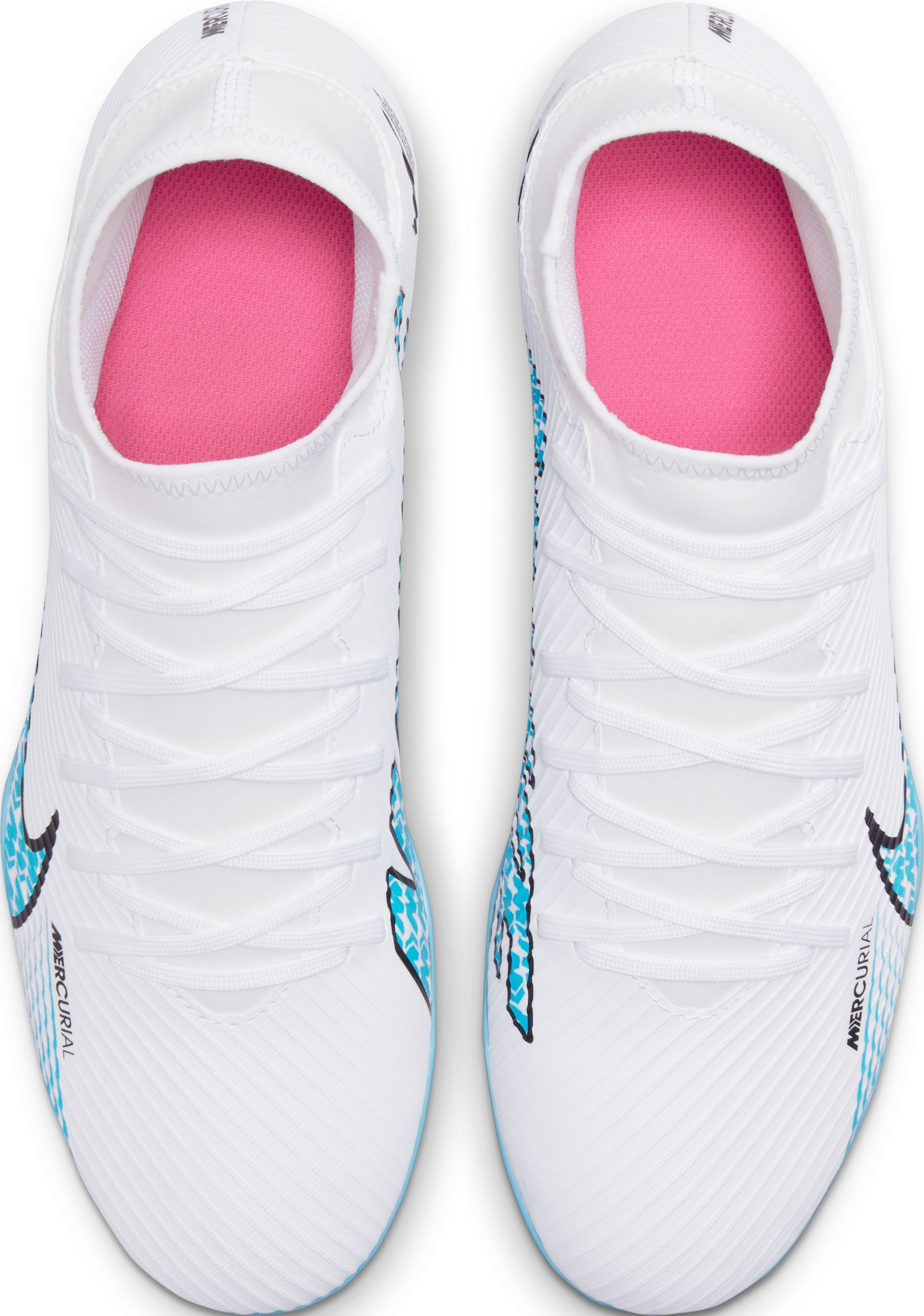 Nike Superfly 9 Club Fg/Mg Guayos blanco de hombre para futbol