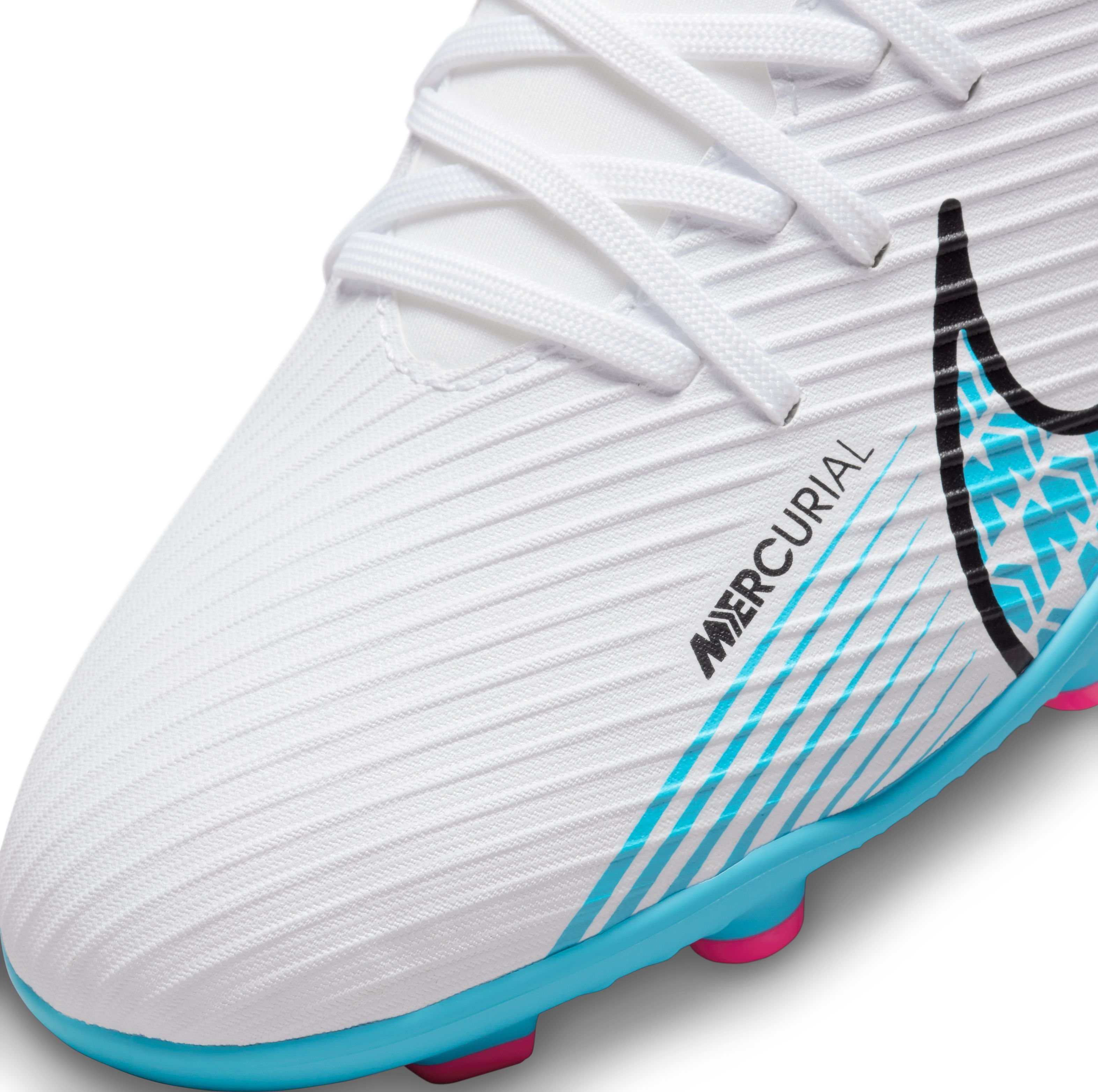 Nike Superfly 9 Club Fg/Mg Guayos blanco de hombre para futbol