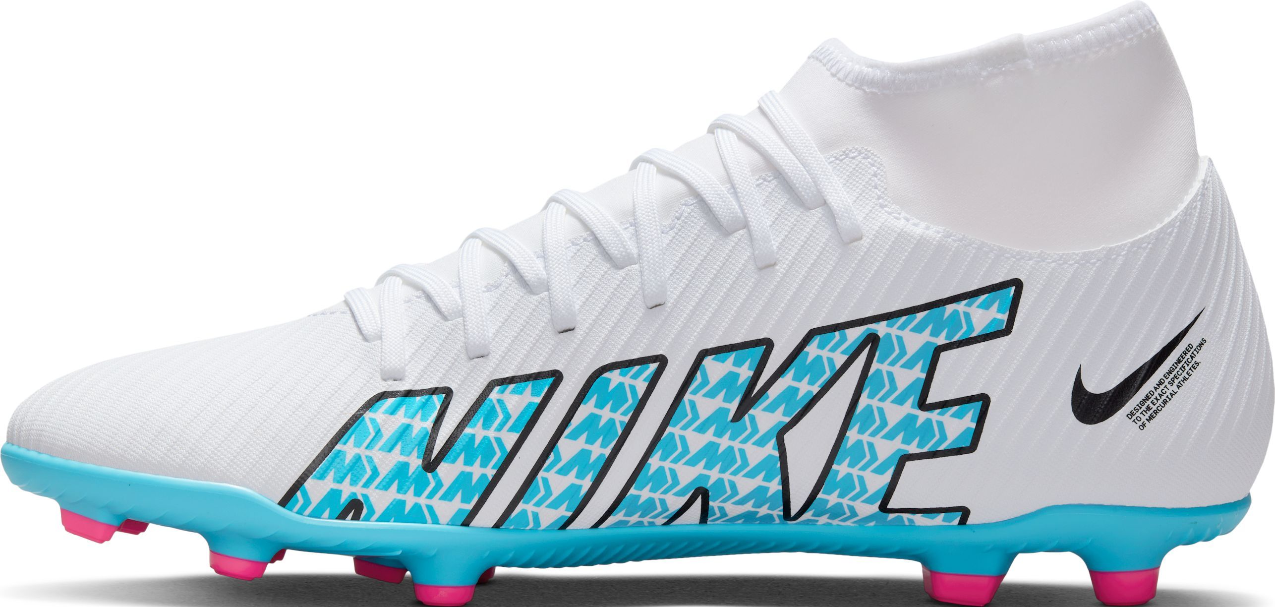 Nike Superfly 9 Club Fg/Mg Guayos blanco de hombre para futbol