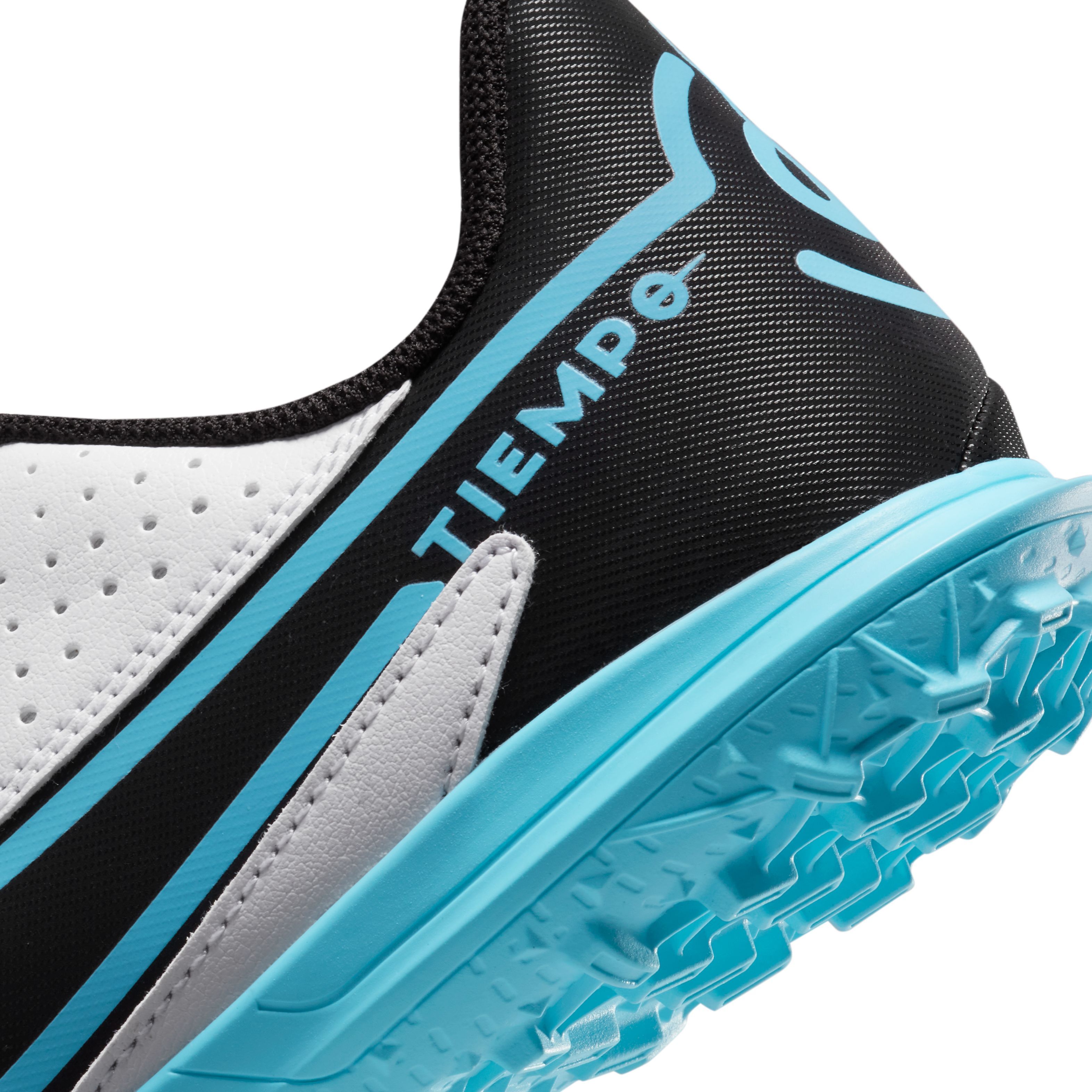 Nike Jr Legend 9 Club Tf Gs Guayos blanco de niño para futbol