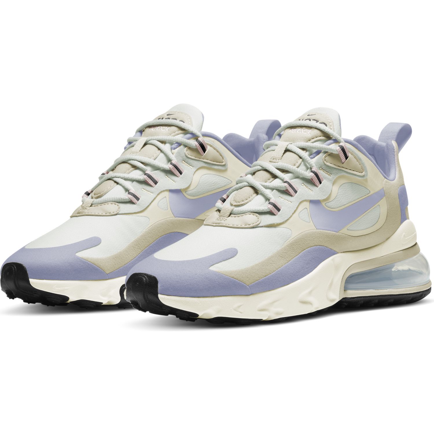 Nike W Air Max 270 React Tenis blanco de mujer lifestyle