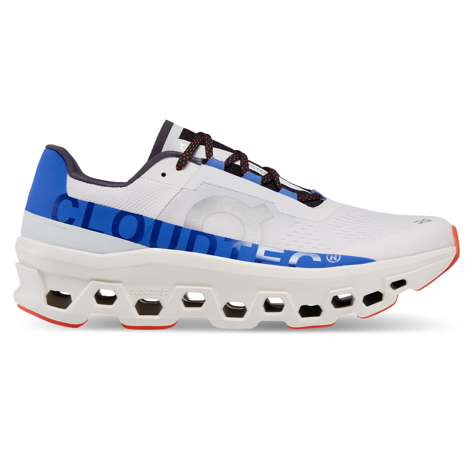 On Cloudmonster Tenis blanco de hombre para correr