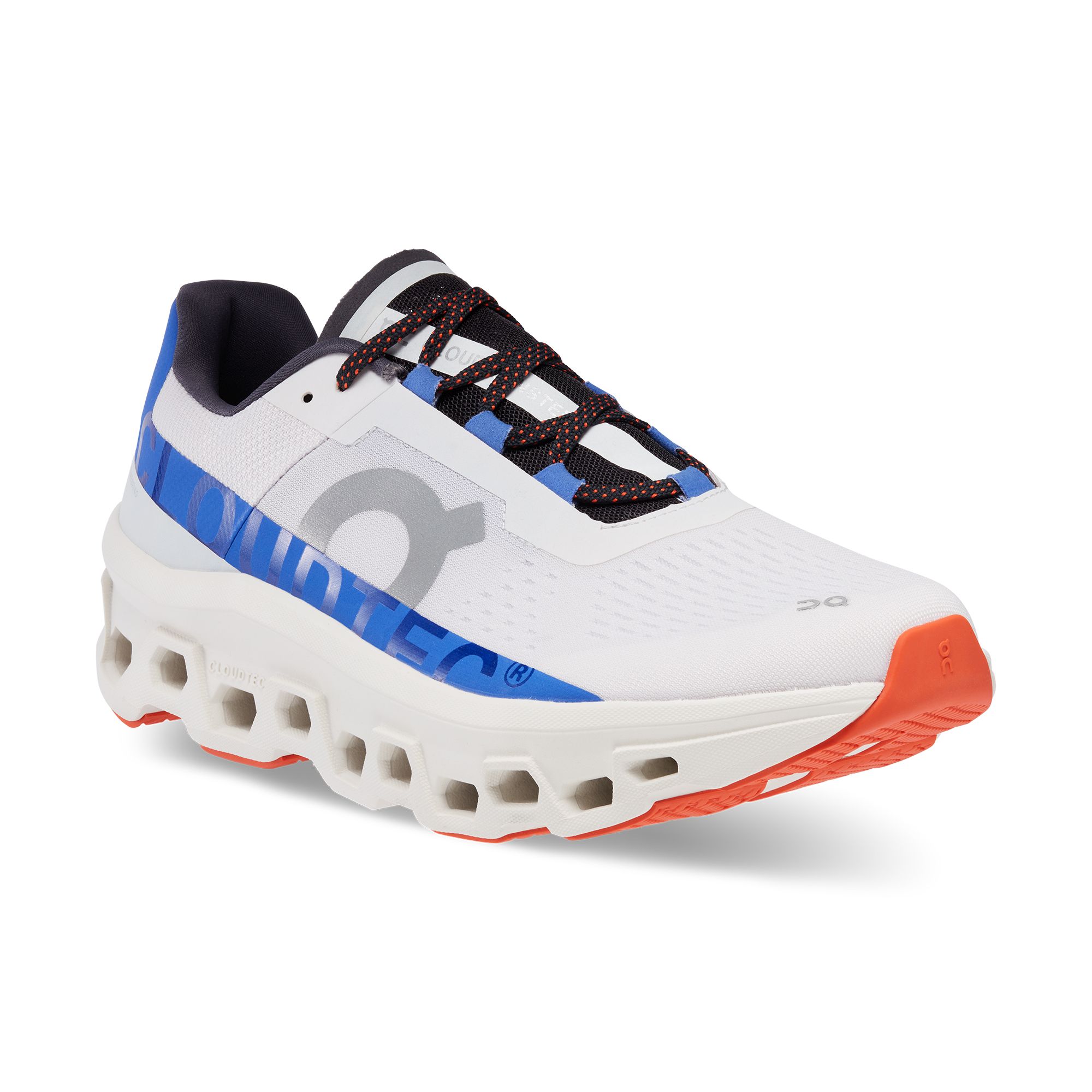 On Cloudmonster Tenis blanco de hombre para correr