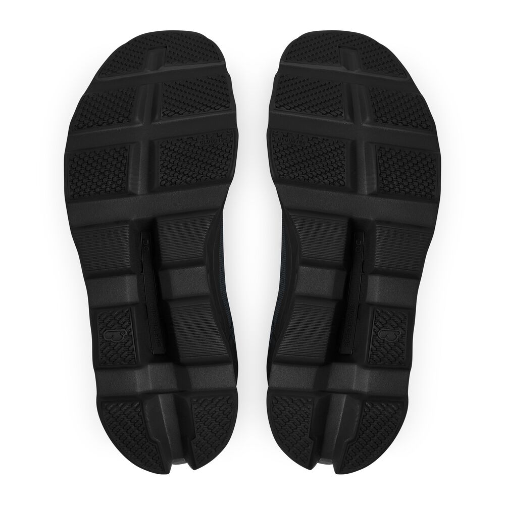 On Cloudmonster Tenis negro de hombre para correr