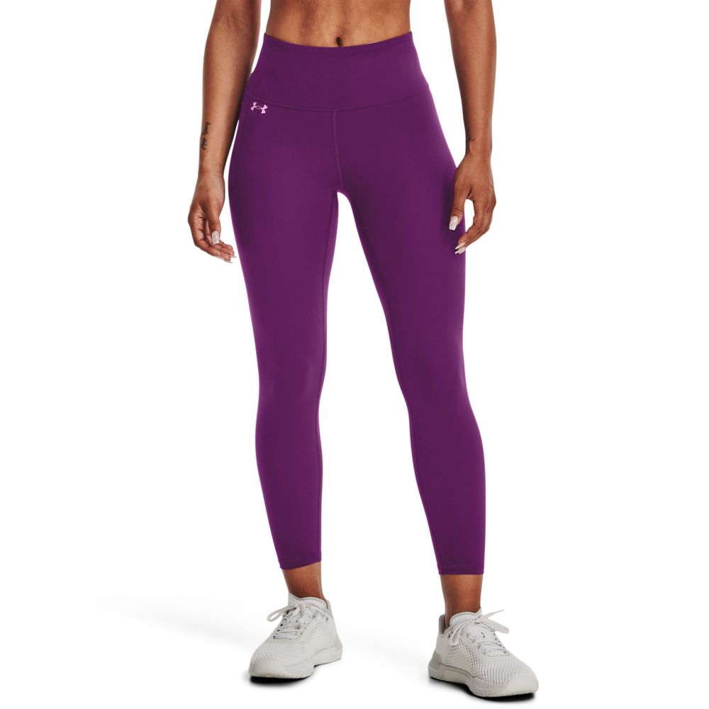 UA Ion Ankle Leg Licra morado de mujer para entrenamiento