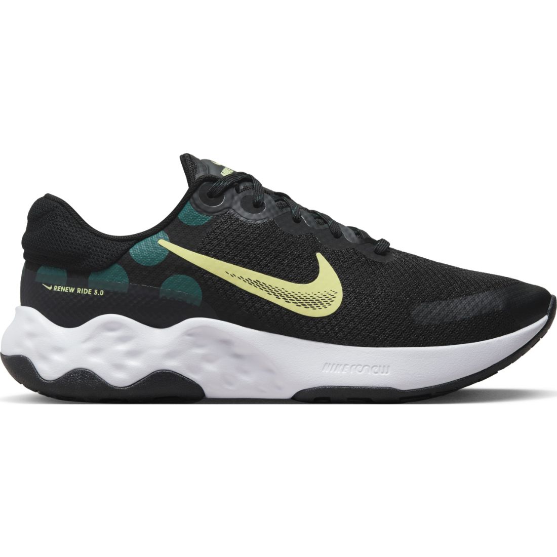 Nike Renew Ride 3 Tenis negro de hombre para correr