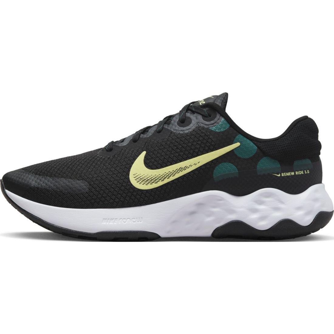 Nike Renew Ride 3 Tenis negro de hombre para correr