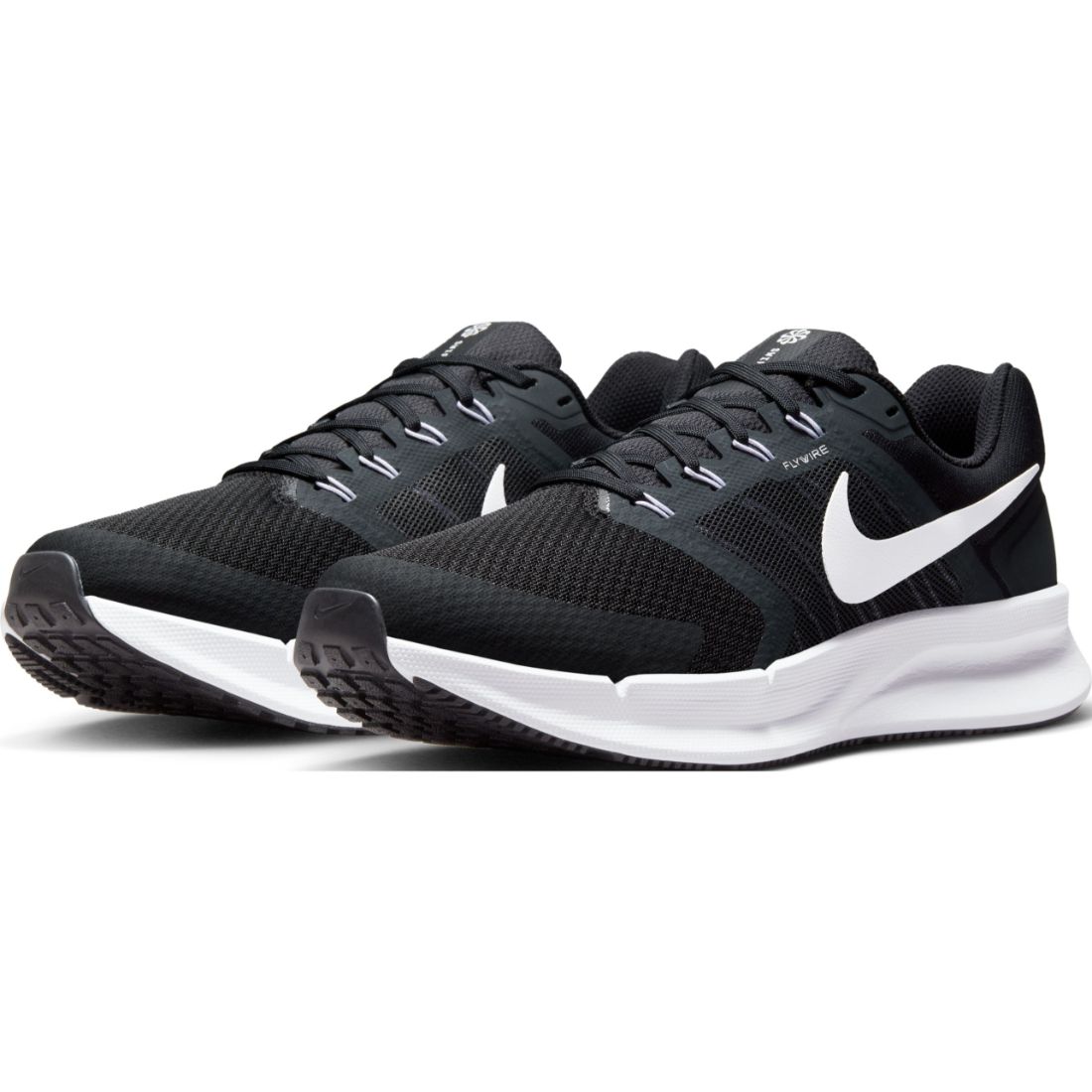 Nike Run Swift 3 Tenis negro de hombre para correr