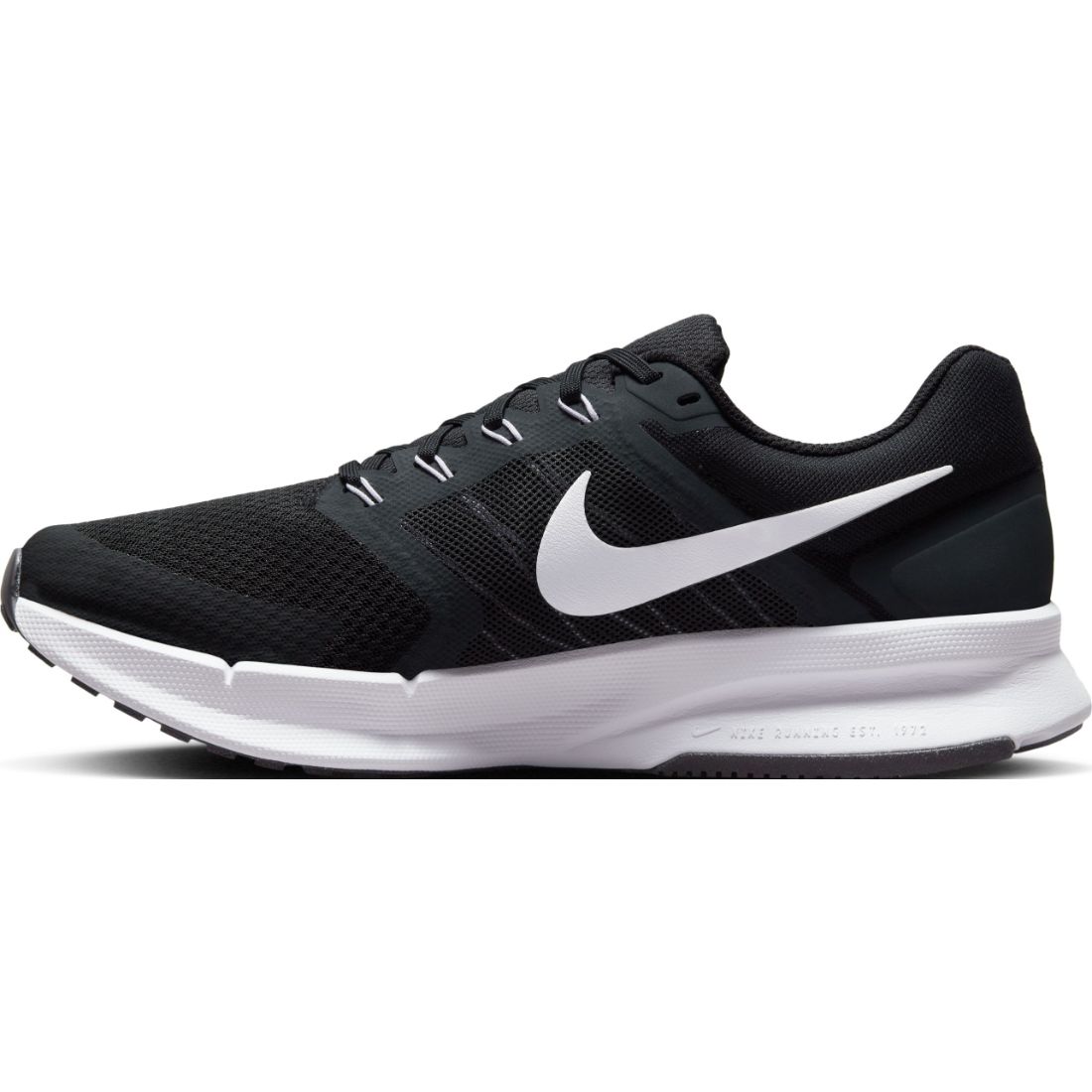 Nike Run Swift 3 Tenis negro de hombre para correr