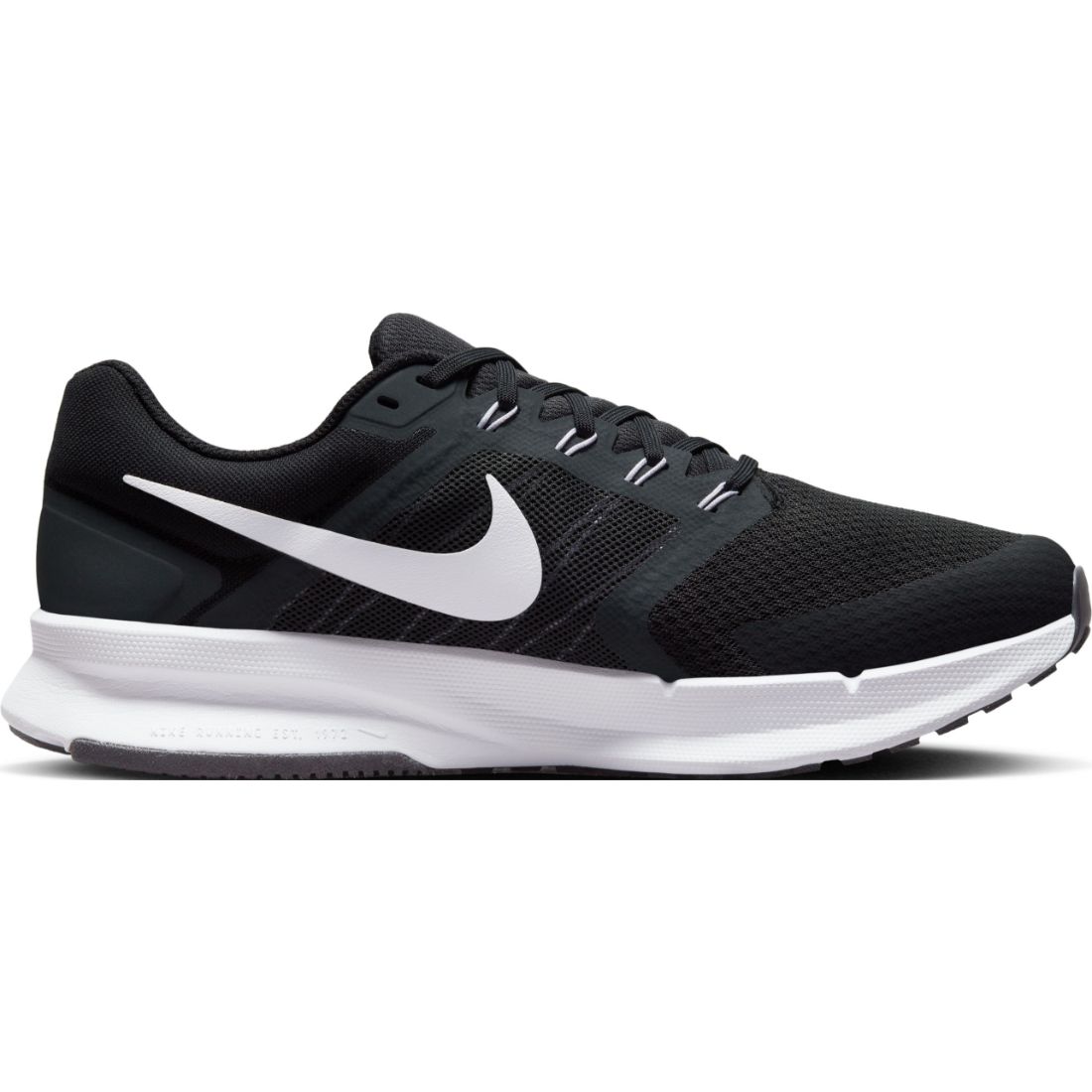 Nike Run Swift 3 Tenis negro de hombre para correr