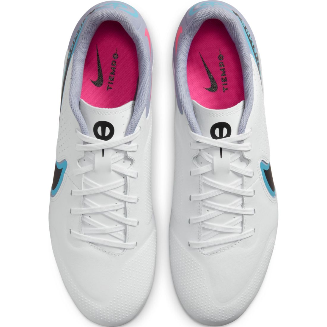 Nike Legend 9 Academy Fg/Mg Guayos blanco de hombre para futbol