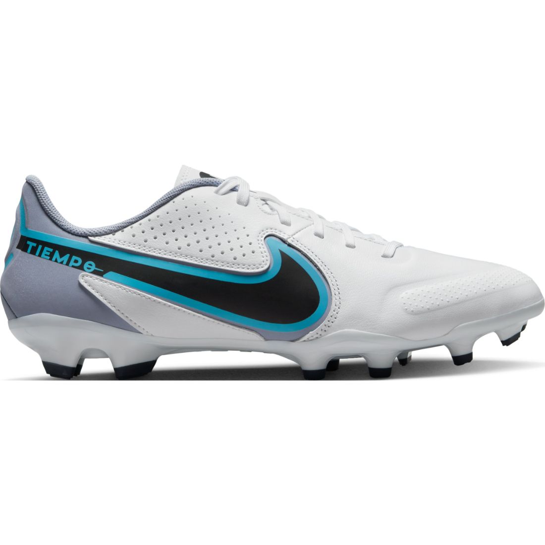 Nike Legend 9 Academy Fg/Mg Guayos blanco de hombre para futbol