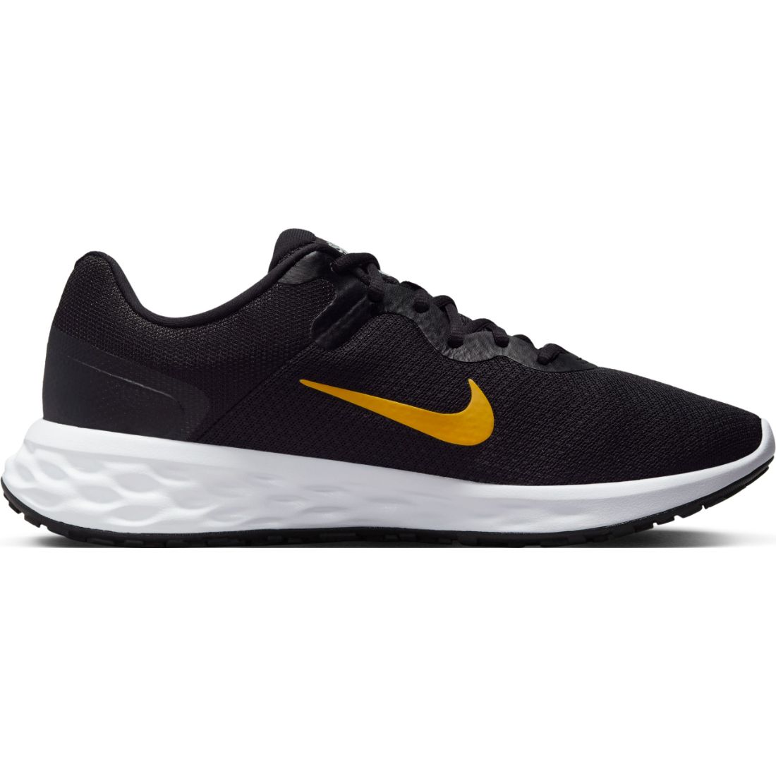 Nike Revolution 6 Tenis negro de hombre para correr