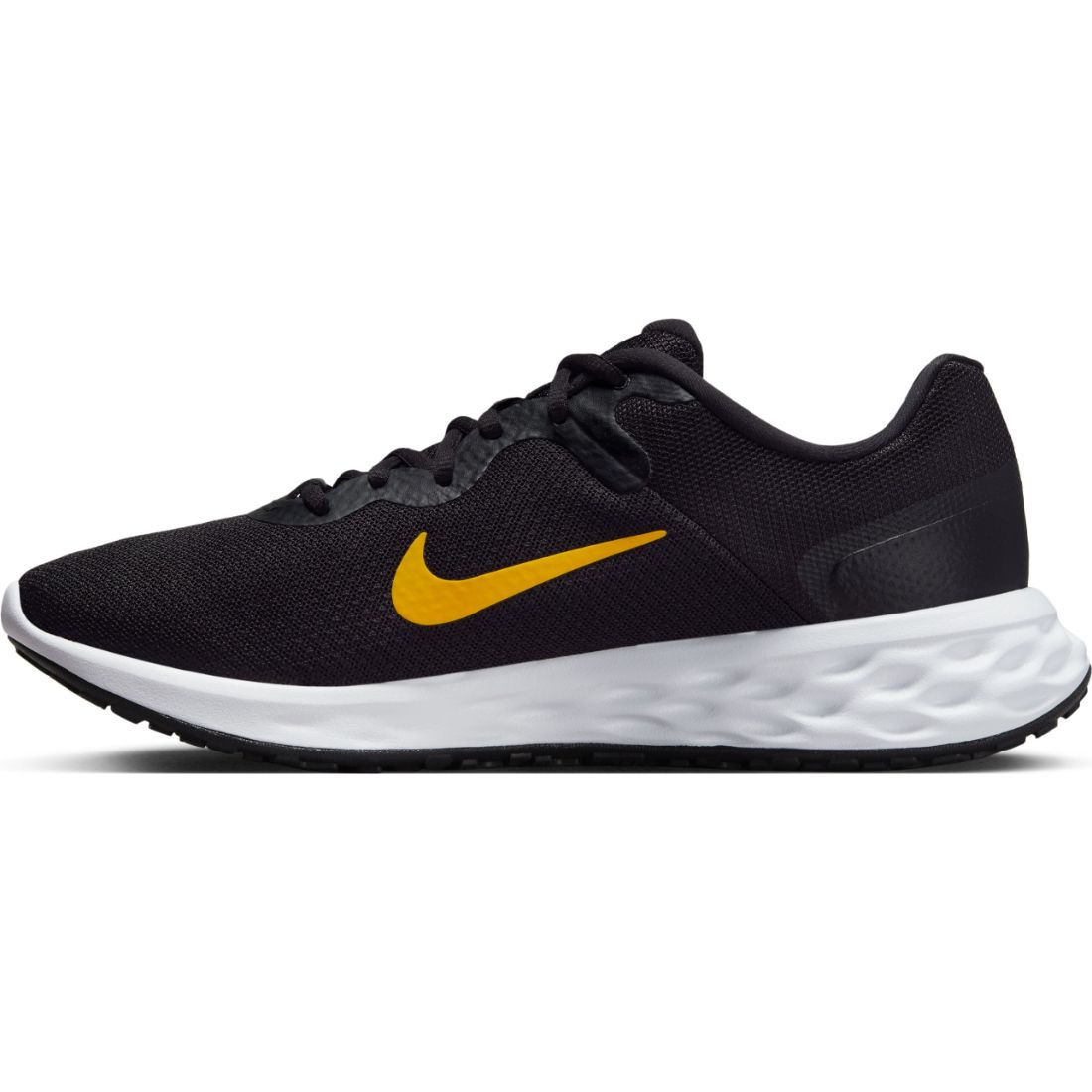 Nike Revolution 6 Tenis negro de hombre para correr