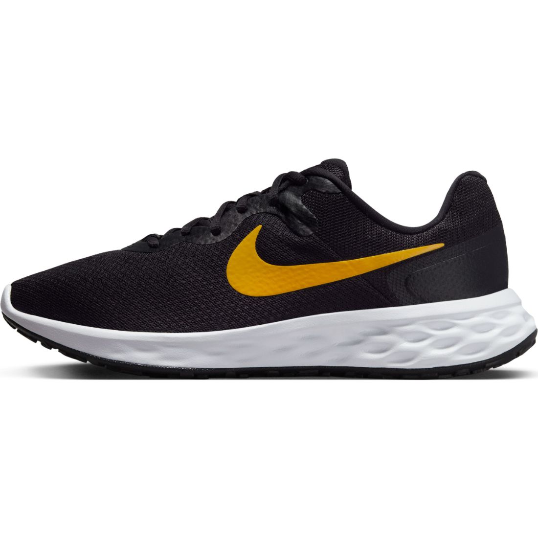 Nike Revolution 6 Tenis negro de hombre para correr