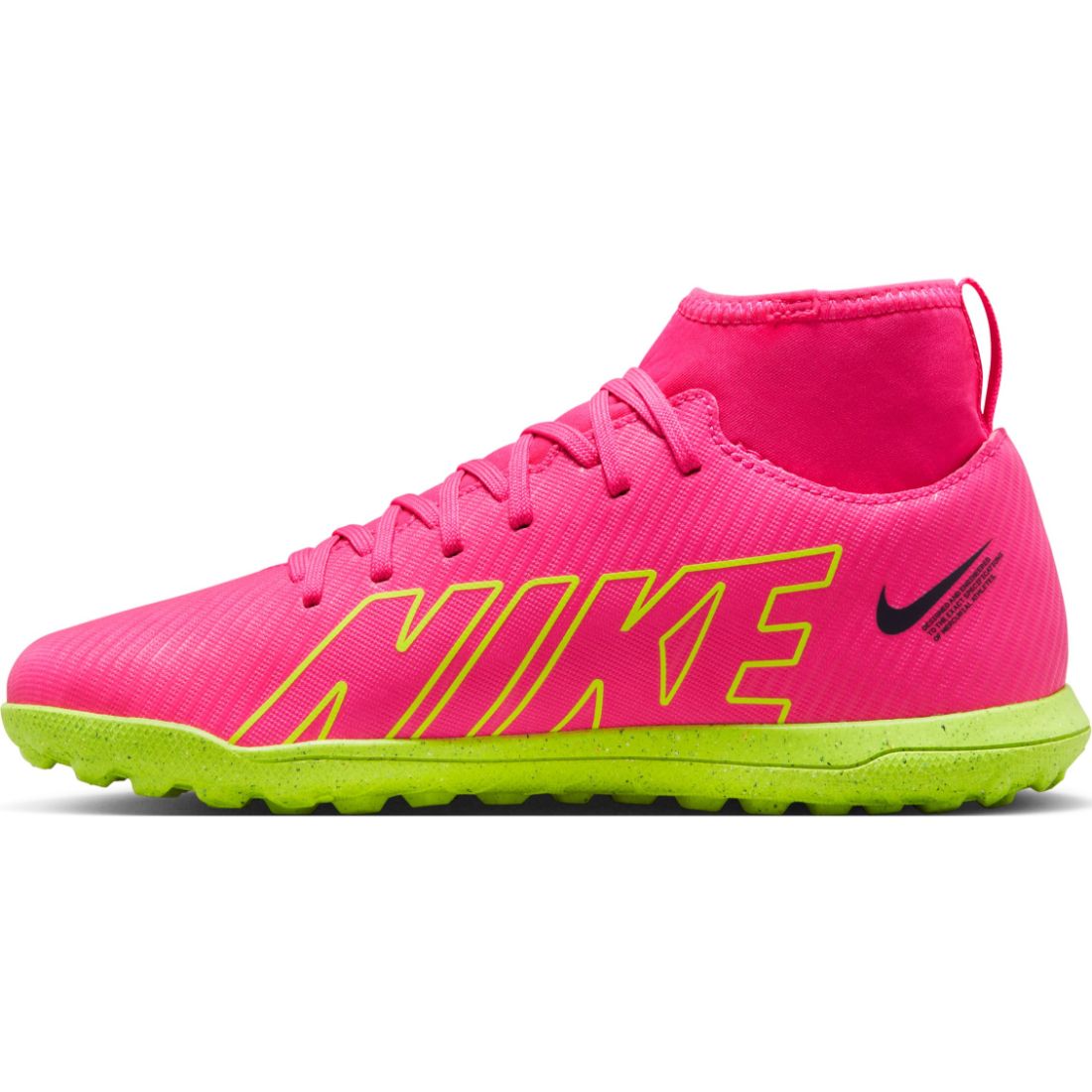 Nike Jr Superfly 9 Club Tf Guayos rojo de niño para futbol