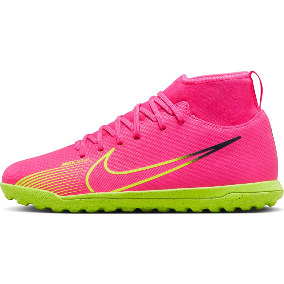 Nike Jr Superfly 9 Club Tf Guayos rojo de niño para futbol
