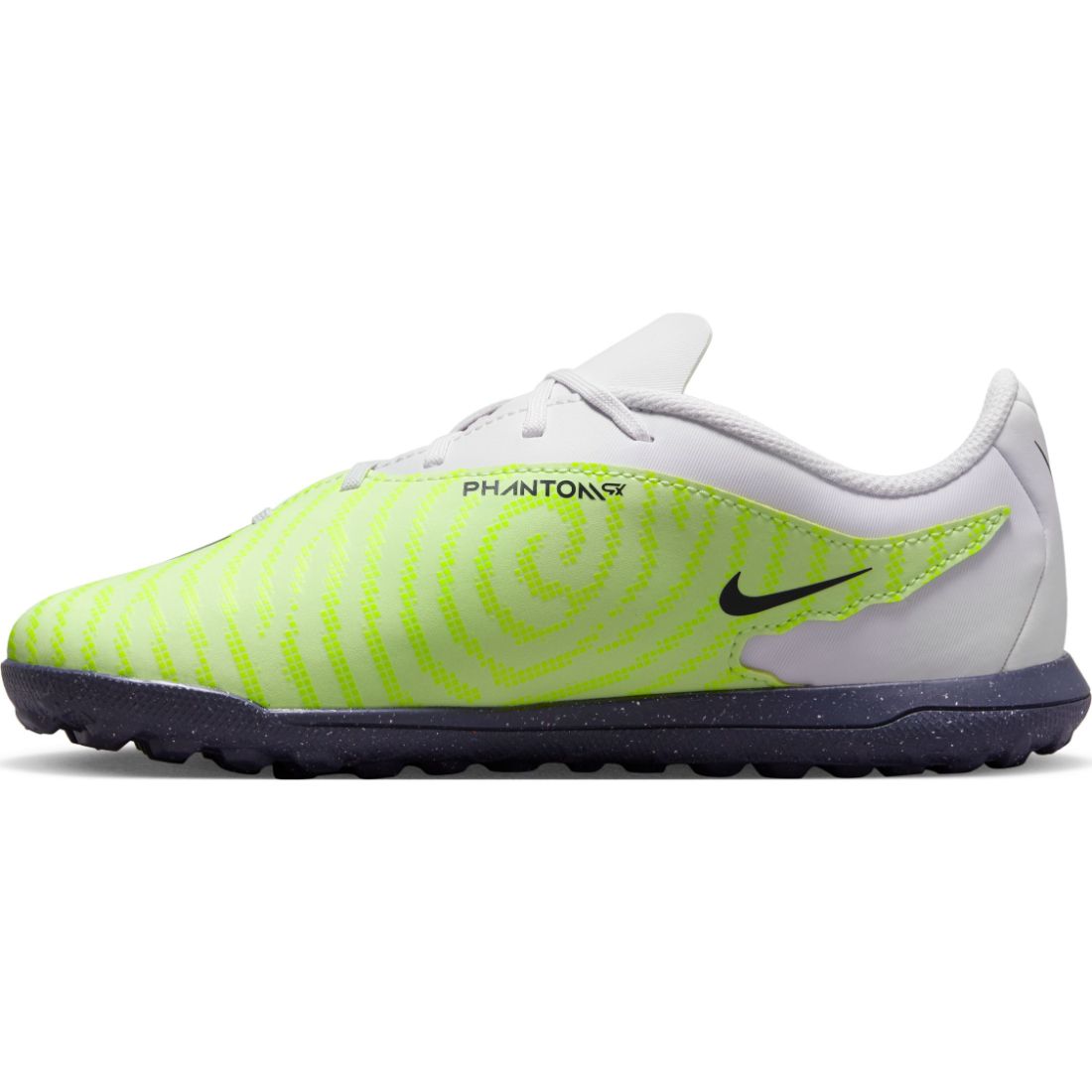 Nike Jr Phantom Gx Club Tf Gs Guayos verde de niño para futbol