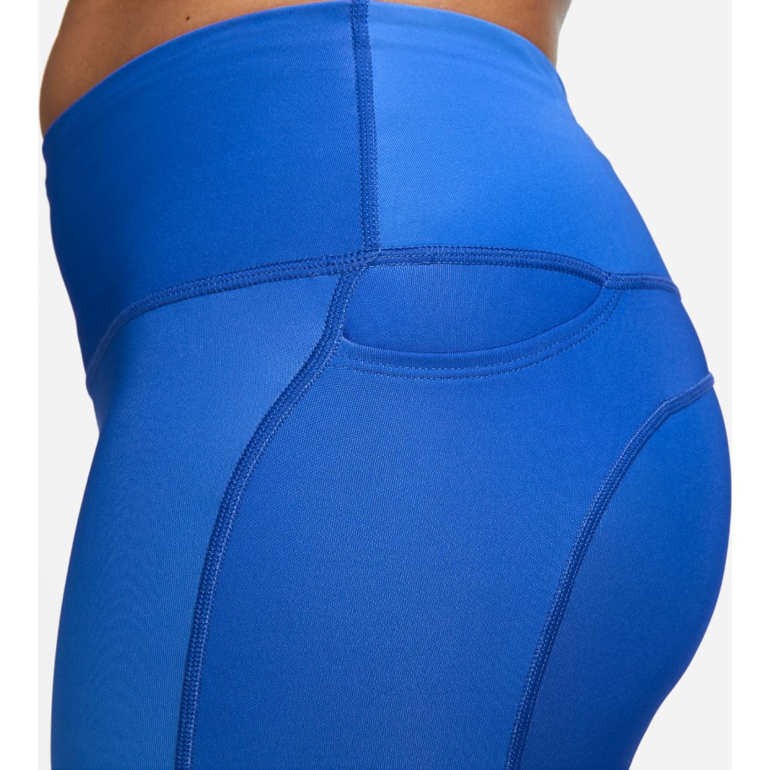 Nike W Nk Df Fst Sw Prt Mr 7/8 Tght Licra azul de mujer para correr