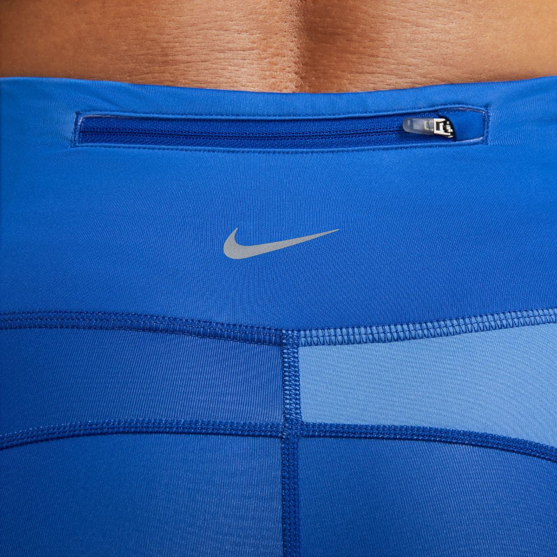 Nike W Nk Df Fst Sw Prt Mr 7/8 Tght Licra azul de mujer para correr
