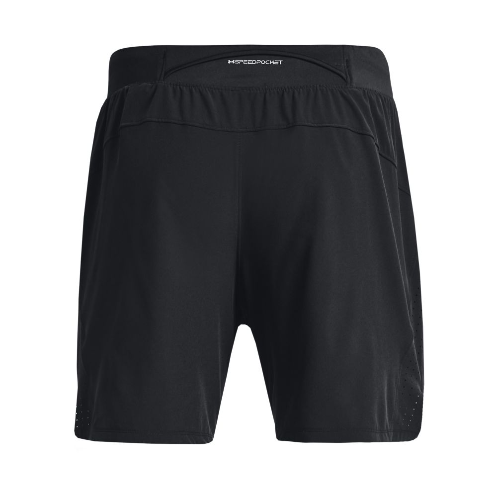 UA Nch Elite 7   Short Pantaloneta negro de hombre para correr