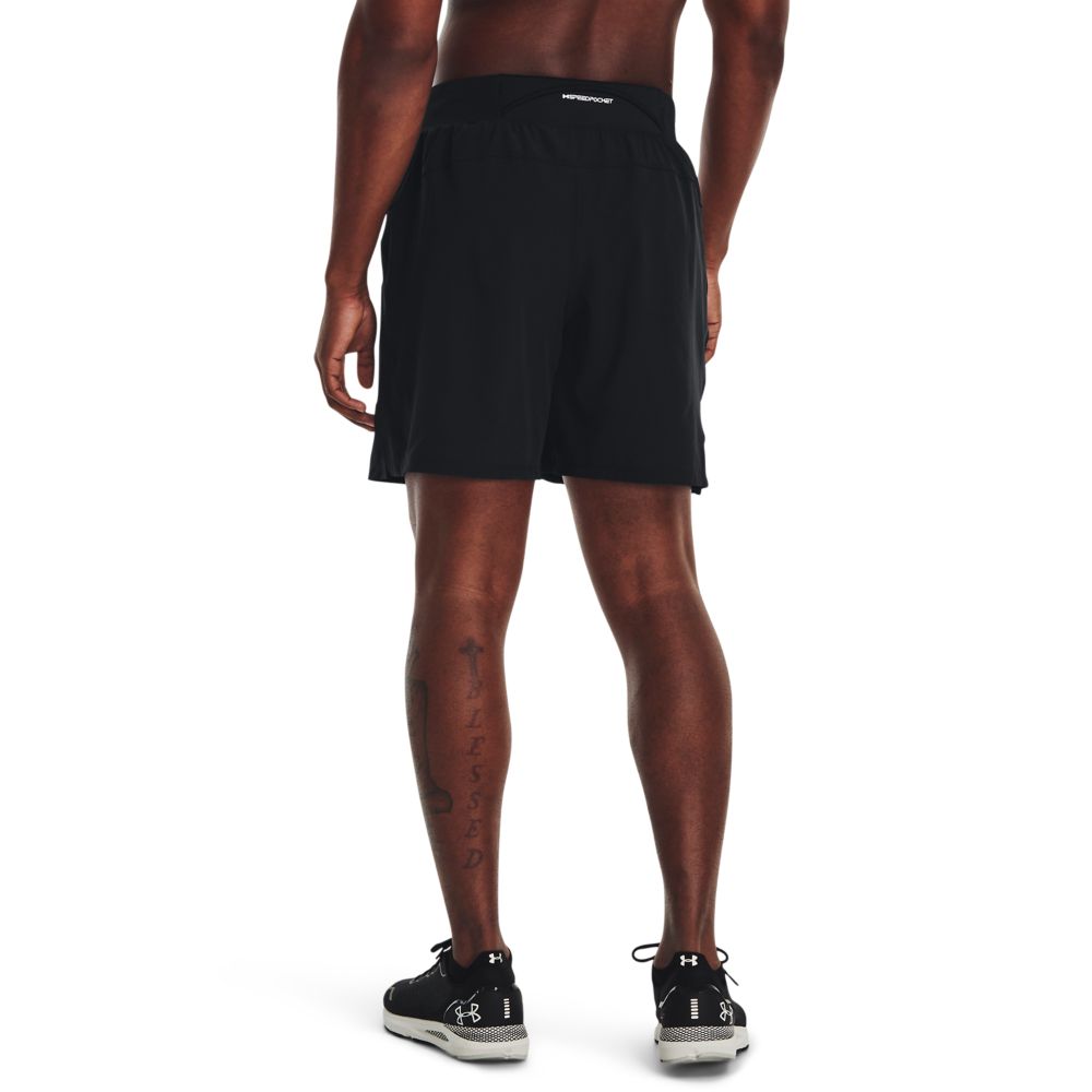 UA Nch Elite 7   Short Pantaloneta negro de hombre para correr