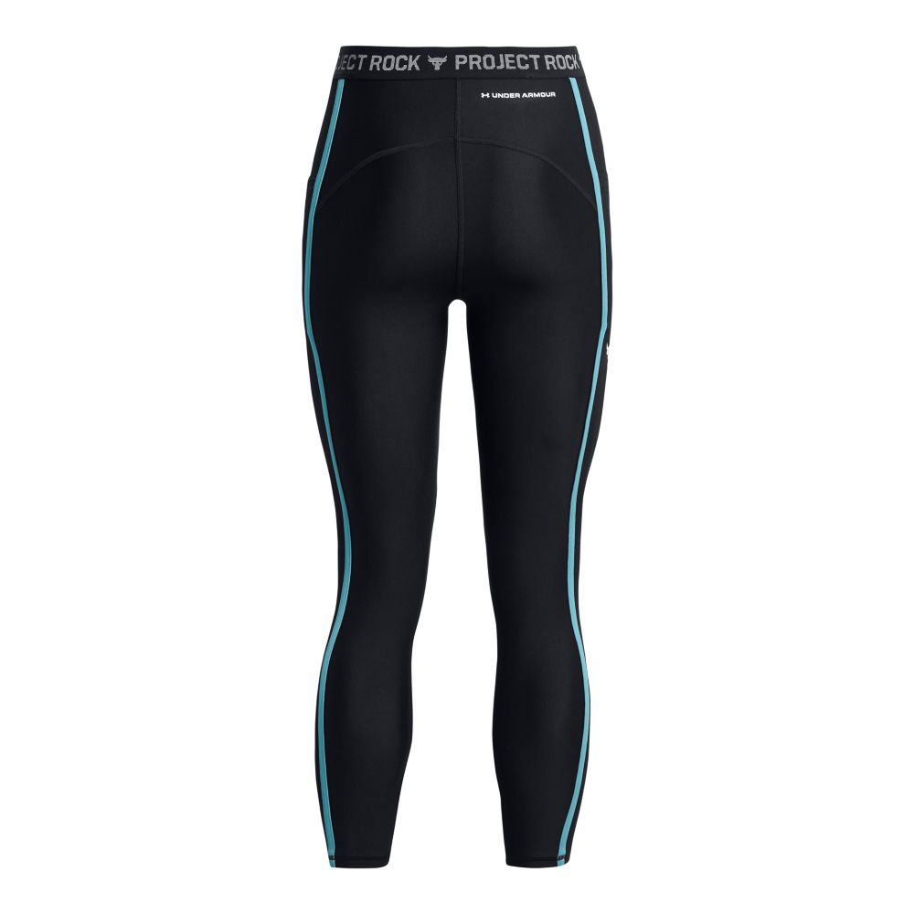 UA  Rock Hg Ankl Lg Tg Licra negro de mujer para entrenamiento