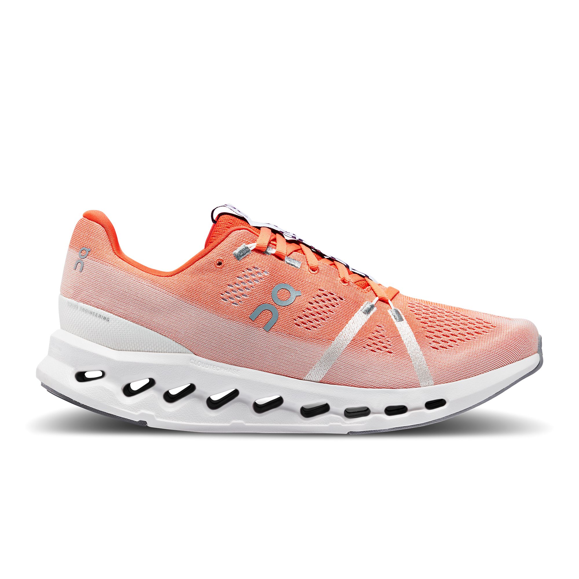 On Cloudsurfer Tenis naranja de hombre para correr