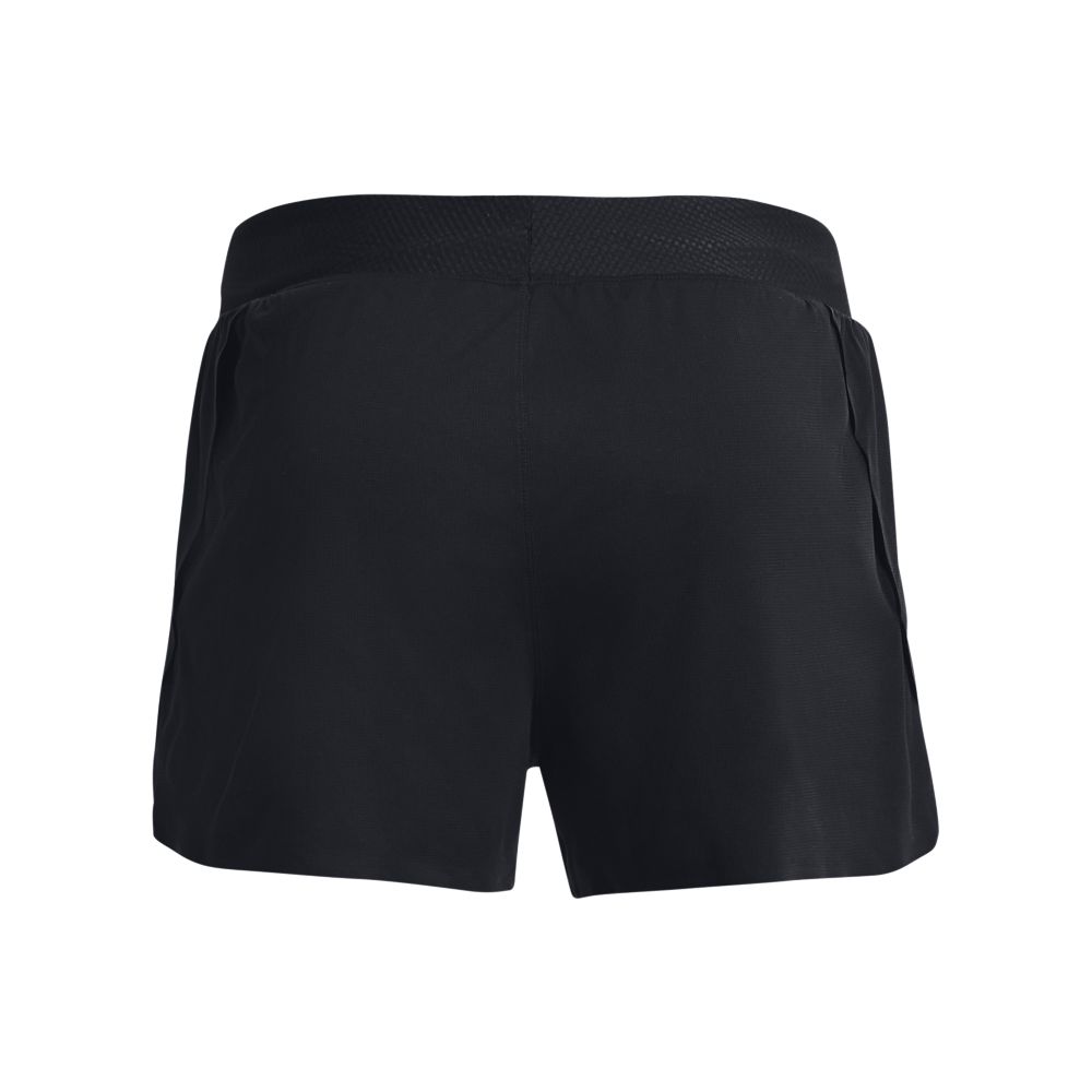 UA Lighter Than Air Short Pantaloneta negro de hombre para correr