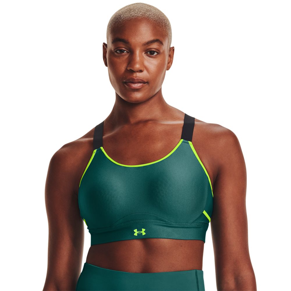 UA Infinity Crossover High Top verde de mujer para entrenamiento